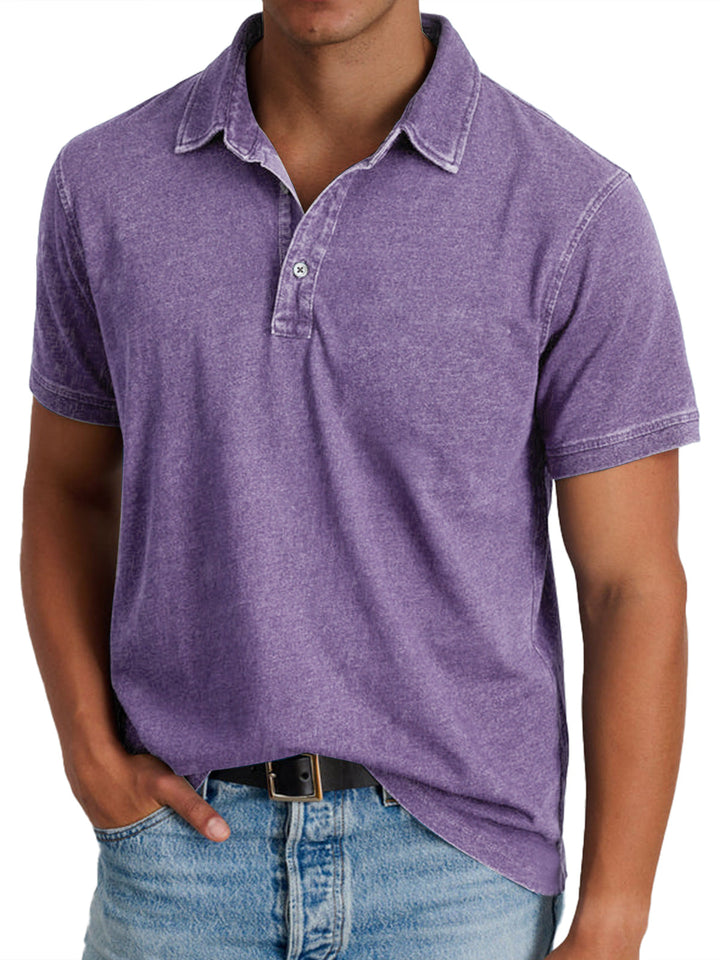 OHMIQUE | Polo avec collier pour hommes