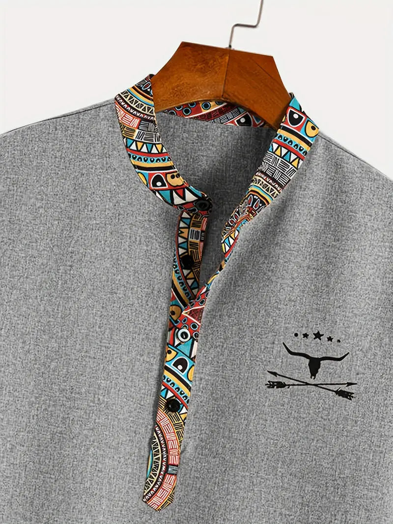 OHMIQUE | Chemise élégante à manches courtes