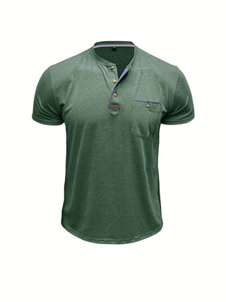 OHMIQUE | T-shirt col rond élégant avec poche