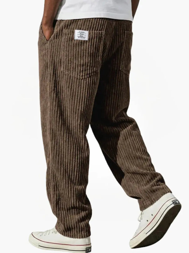 OHMIQUE | Pantalon en velours côtelé pour homme