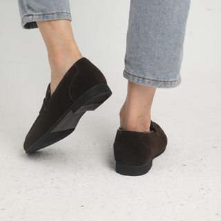 OHMIQUE | Mocassins à brides en daim