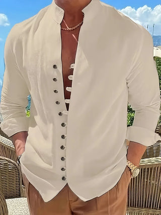 OHMIQUE | Chemise légère en coton à manches longues