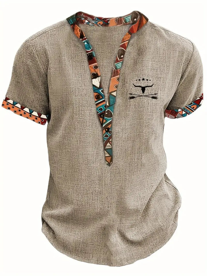 OHMIQUE | Chemise élégante à manches courtes