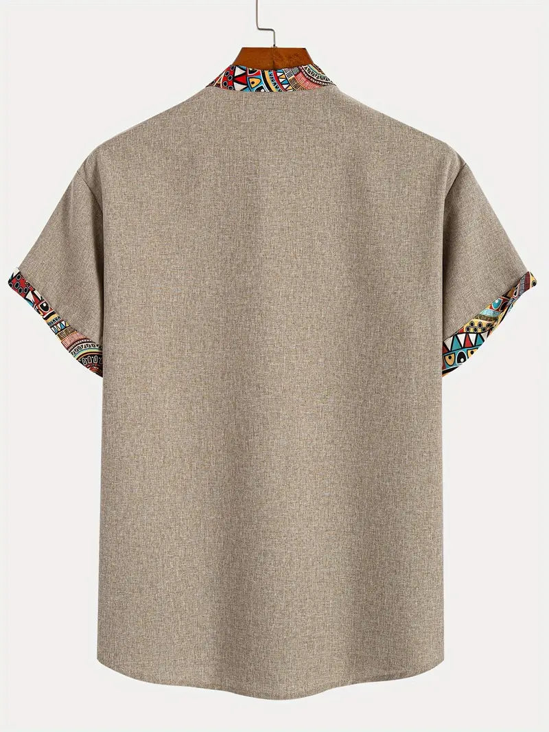 OHMIQUE | Chemise élégante à manches courtes