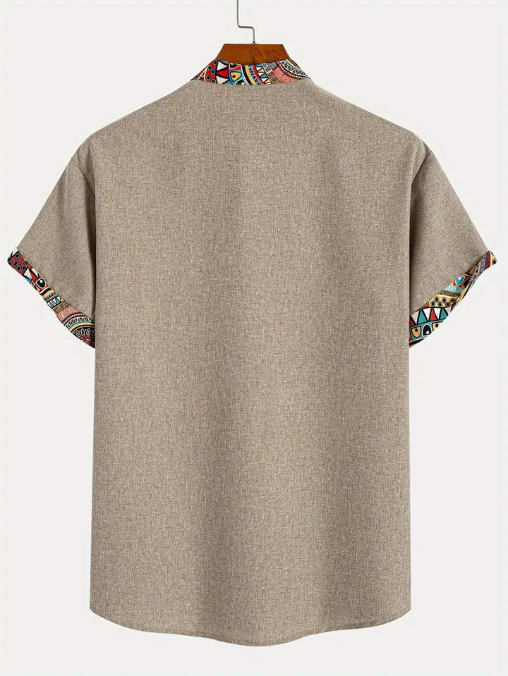 OHMIQUE | Chemise élégante à manches courtes