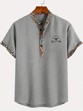 OHMIQUE | Chemise élégante à manches courtes