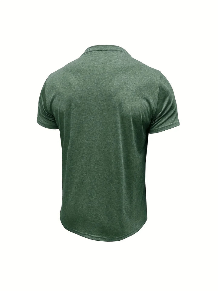 OHMIQUE | T-shirt col rond élégant avec poche