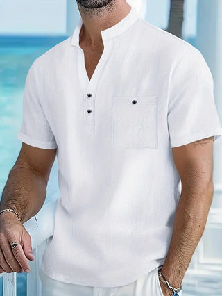 OHMIQUE | Chemise élégante à manches courtes