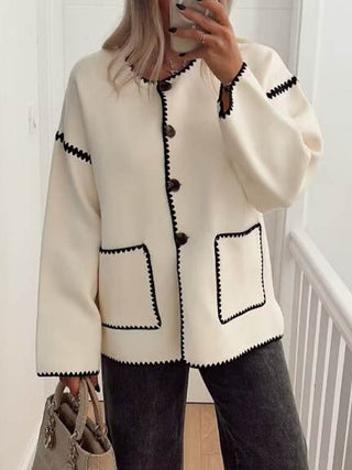 OHMIQUE | Veste contrastée