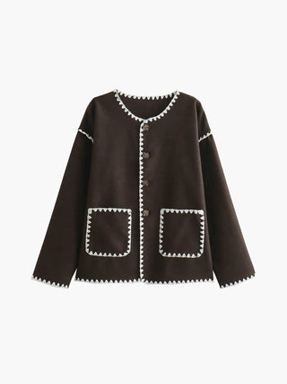 OHMIQUE | Veste contrastée