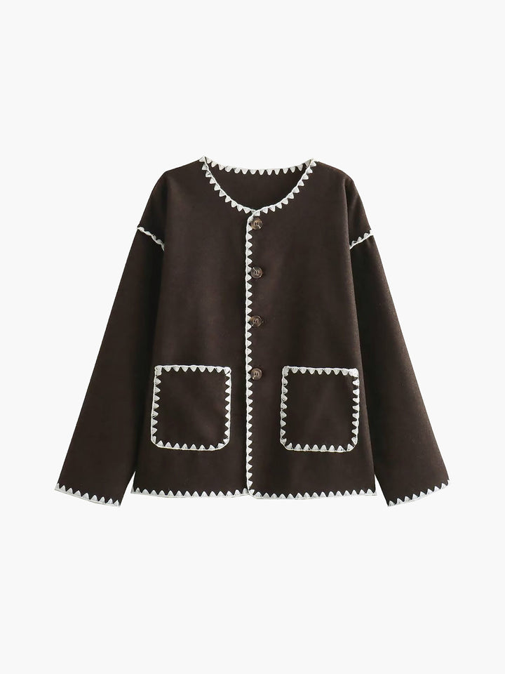 OHMIQUE | Veste contrastée