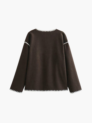 OHMIQUE | Veste contrastée