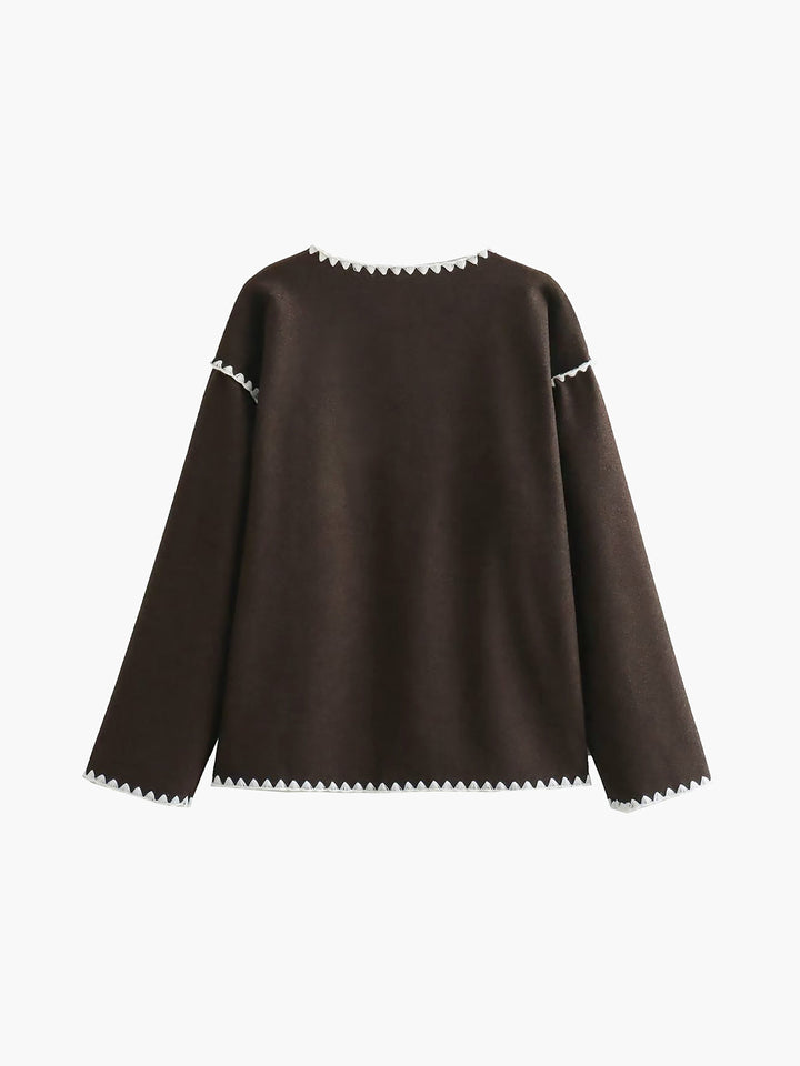OHMIQUE | Veste contrastée