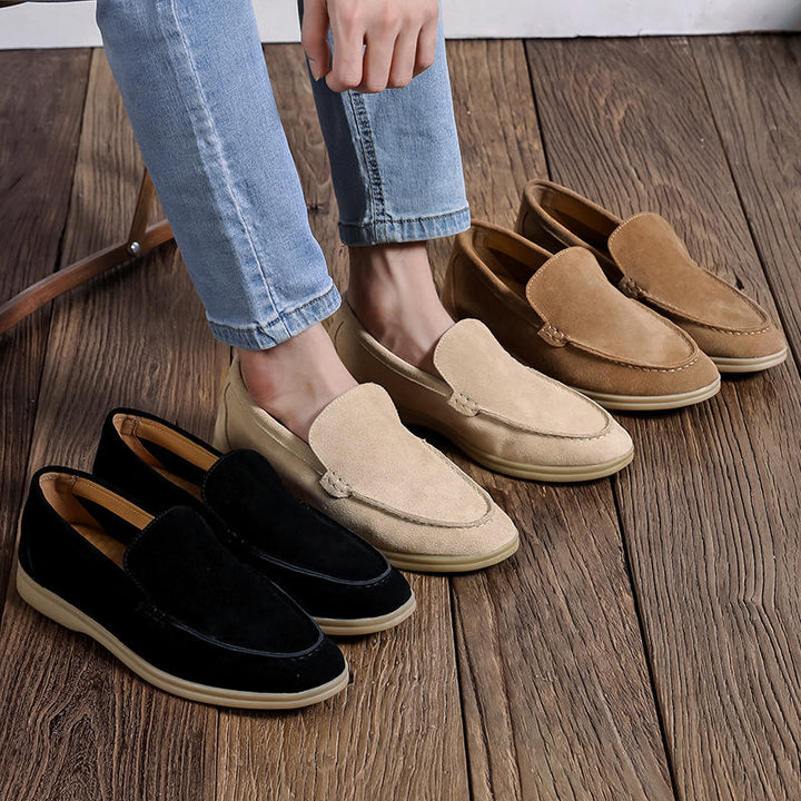 OHMIQUE | Mocassins en daim