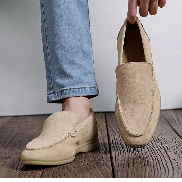 OHMIQUE | Mocassins en daim
