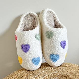 OHMIQUE | Colourful Heart Slippers