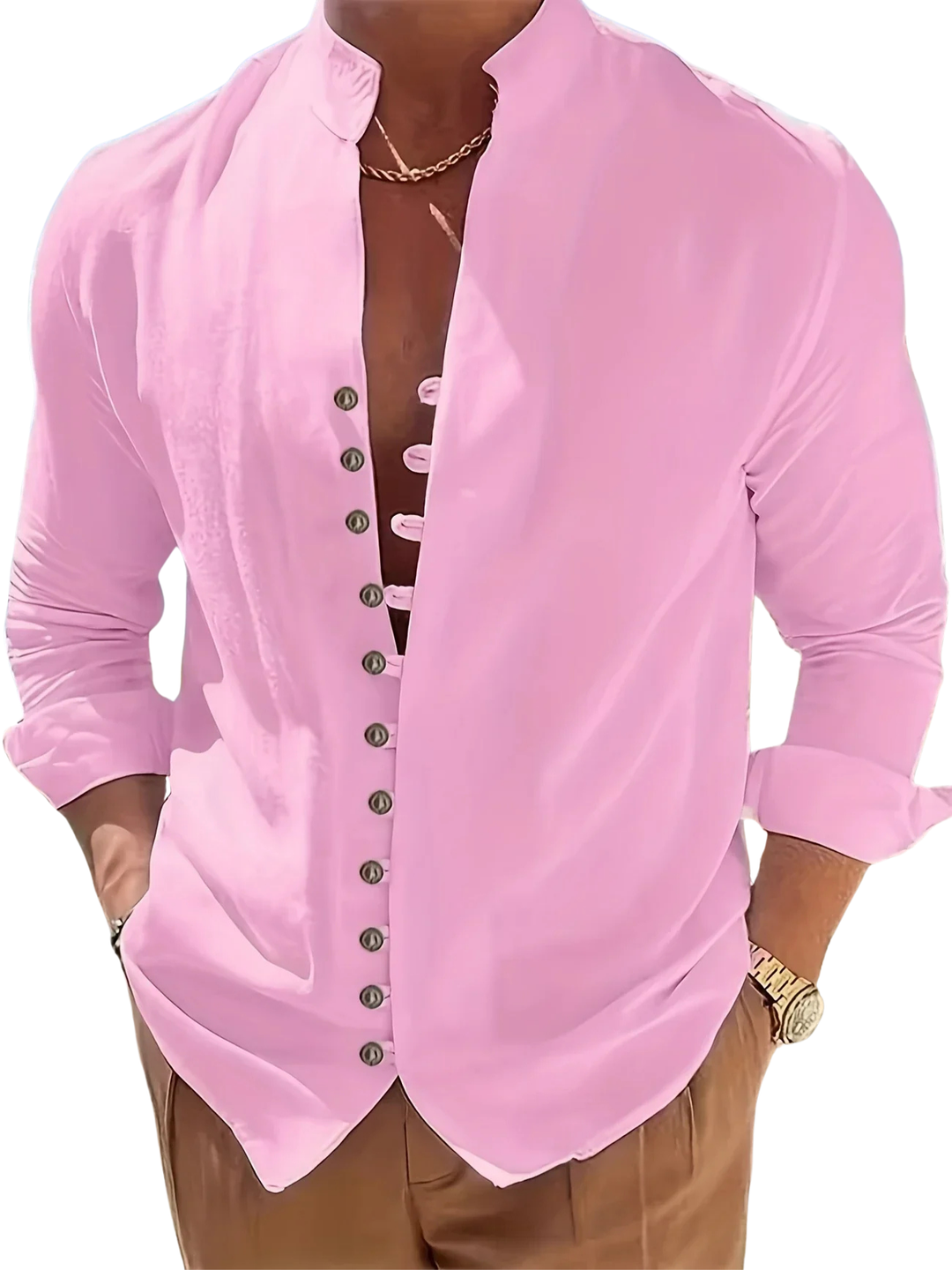OHMIQUE | Chemise légère en coton à manches longues