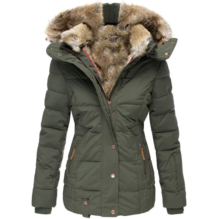 OHMIQUE | Manteau d'hiver chaud avec doublure en fourrure
