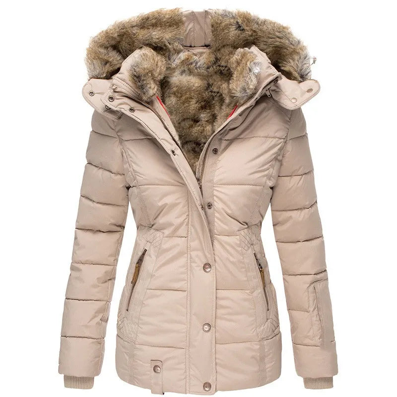 OHMIQUE | Manteau d'hiver chaud avec doublure en fourrure