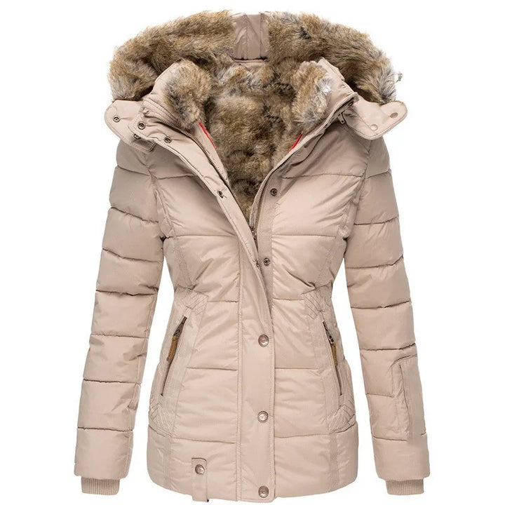 OHMIQUE | Manteau d'hiver chaud avec doublure en fourrure