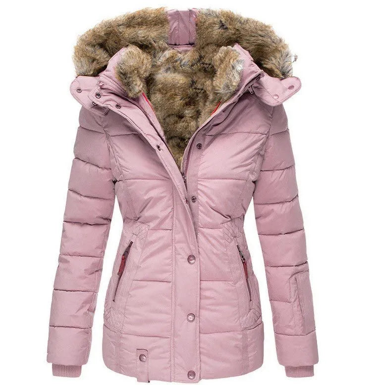 OHMIQUE | Manteau d'hiver chaud avec doublure en fourrure