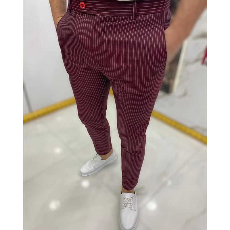 OHMIQUE | Pantalon décontracté coupe slim