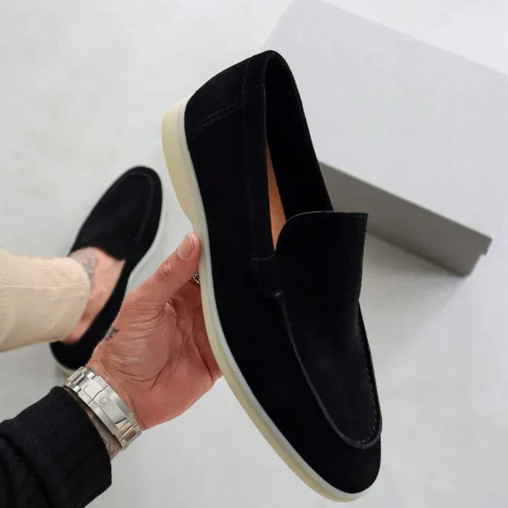 OHMIQUE | Mocassins élégants en suède