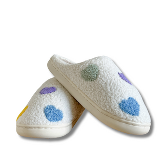 OHMIQUE | Colourful Heart Slippers