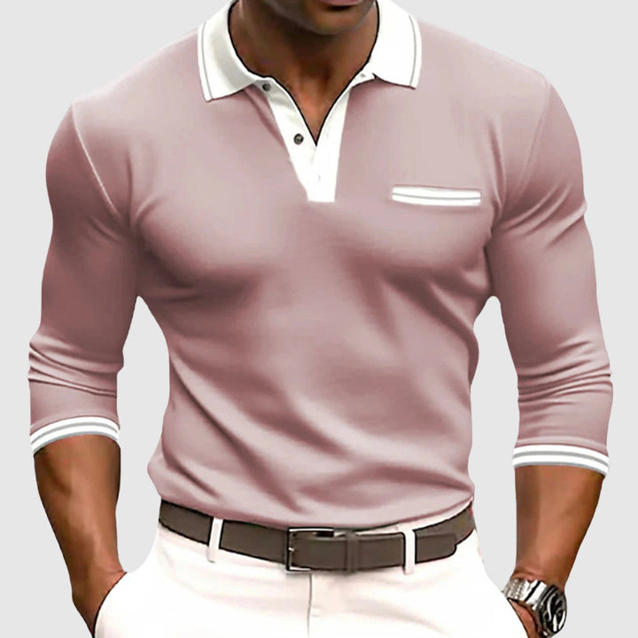 OHMIQUE | Chemise à détails contrastés élégants