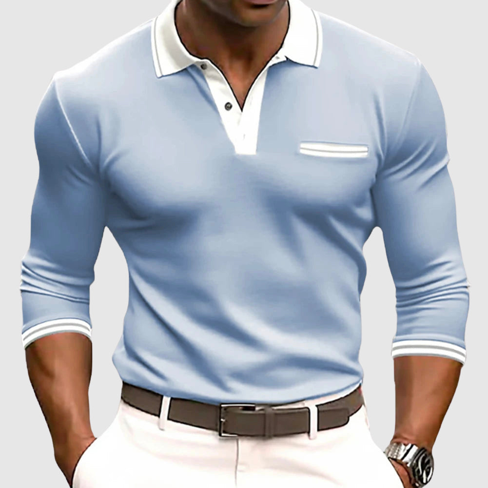 OHMIQUE | Chemise à détails contrastés élégants