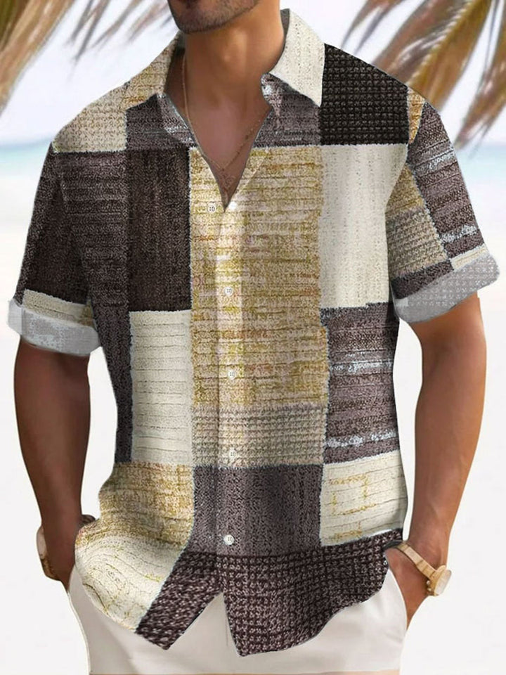 OHMIQUE | Chemise élégante à manches courtes