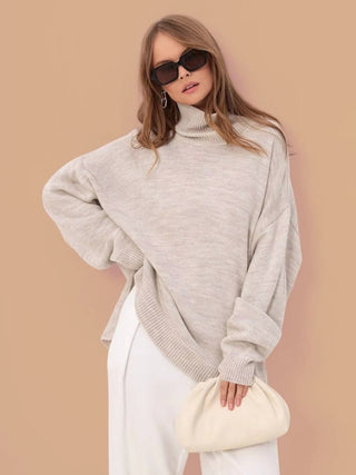 OHMIQUE | Pull avec fente surdimensionnée