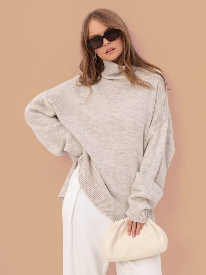 OHMIQUE | Pull avec fente surdimensionnée