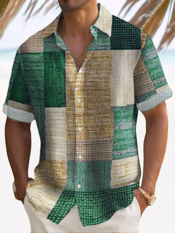 OHMIQUE | Chemise élégante à manches courtes