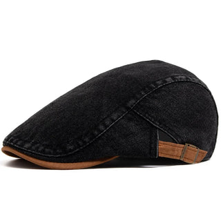 OHMIQUE | Casquette plate premium en denim – style intemporel et confort quotidien