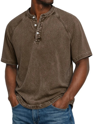 OHMIQUE | Chemise vintage boutonnée pour homme