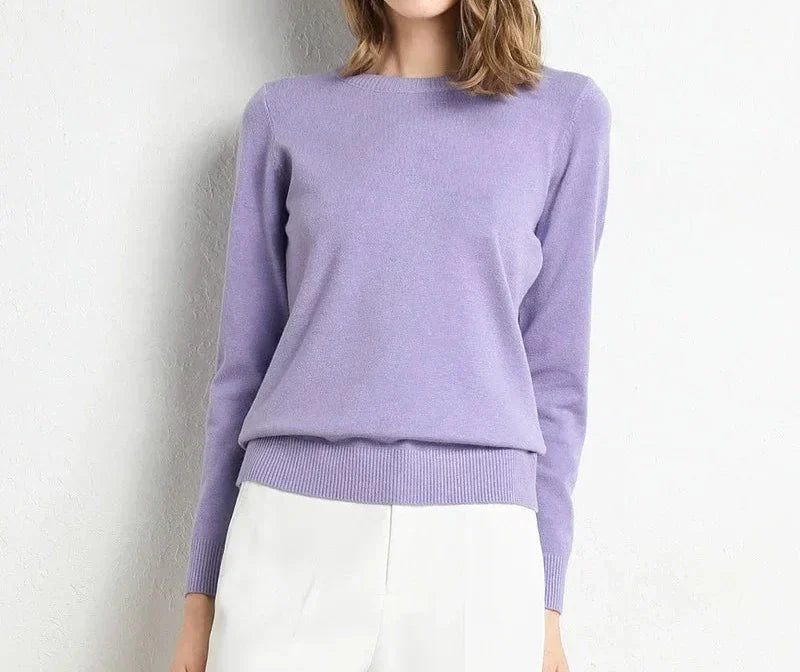 OHMIQUE | Pull confort en laine essentiel