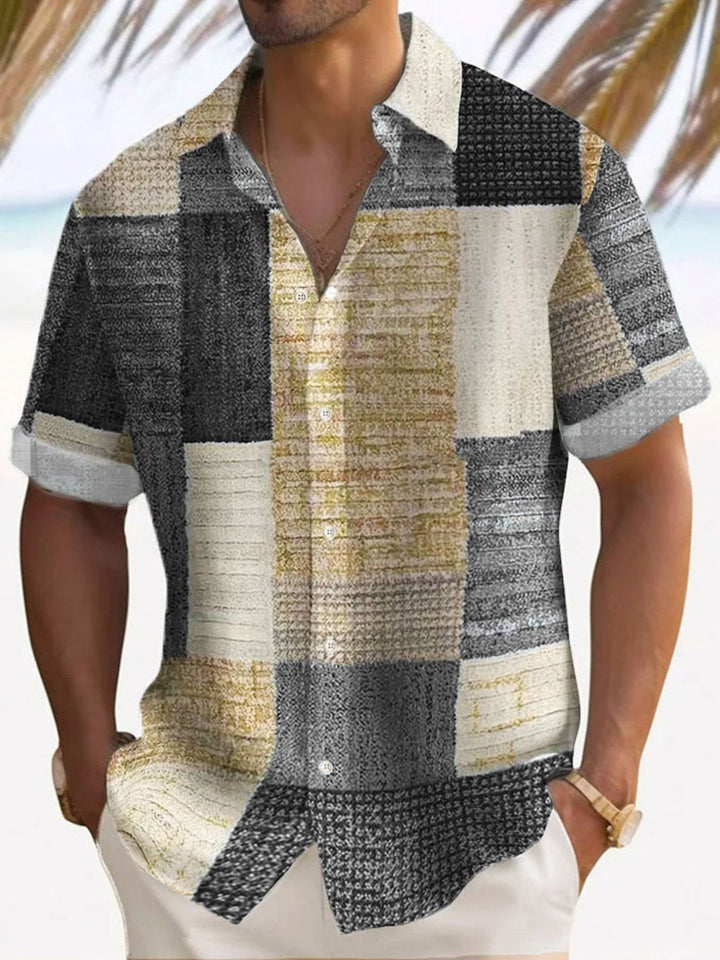 OHMIQUE | Chemise élégante à manches courtes