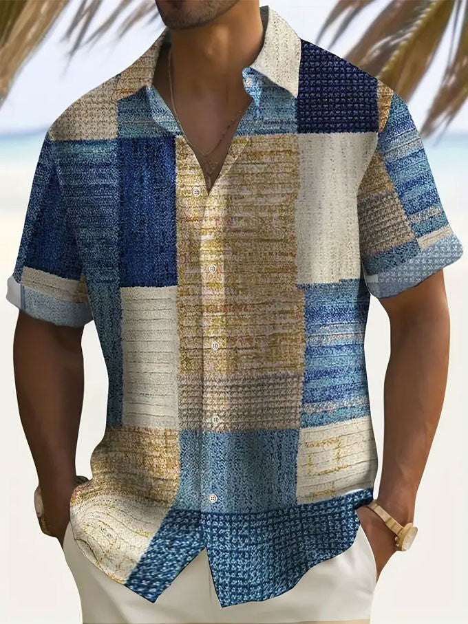 OHMIQUE | Chemise élégante à manches courtes