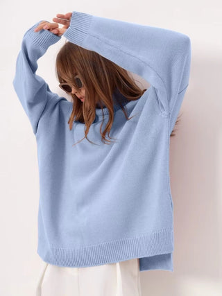OHMIQUE | Pull avec fente surdimensionnée