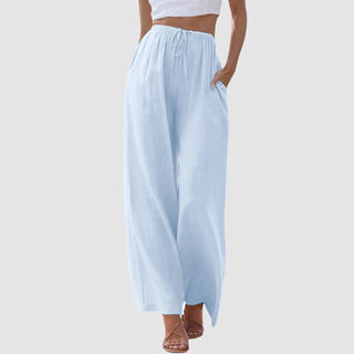 OHMIQUE | Pantalon taille haute à jambes larges