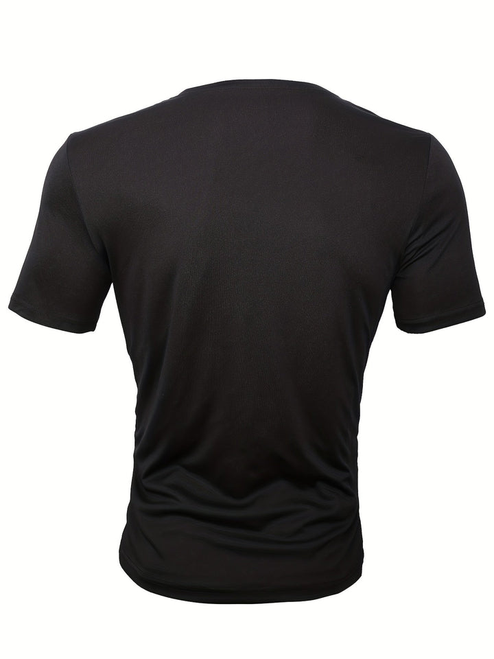 OHMIQUE | T-shirt élégant à col rond avec imprimé graphique