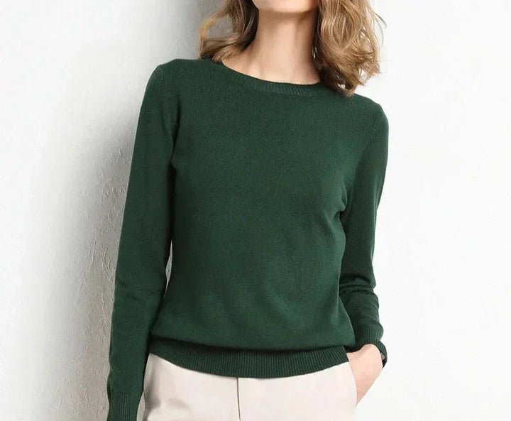 OHMIQUE | Pull confort en laine essentiel
