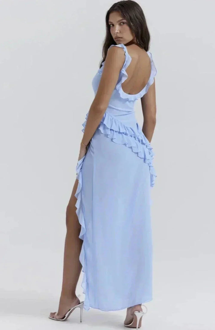 OHMIQUE | Robe élégante avec jambes ouvertes