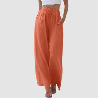 OHMIQUE | Pantalon taille haute à jambes larges