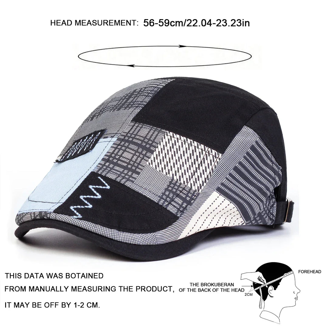 OHMIQUE | Casquette patchwork pour homme