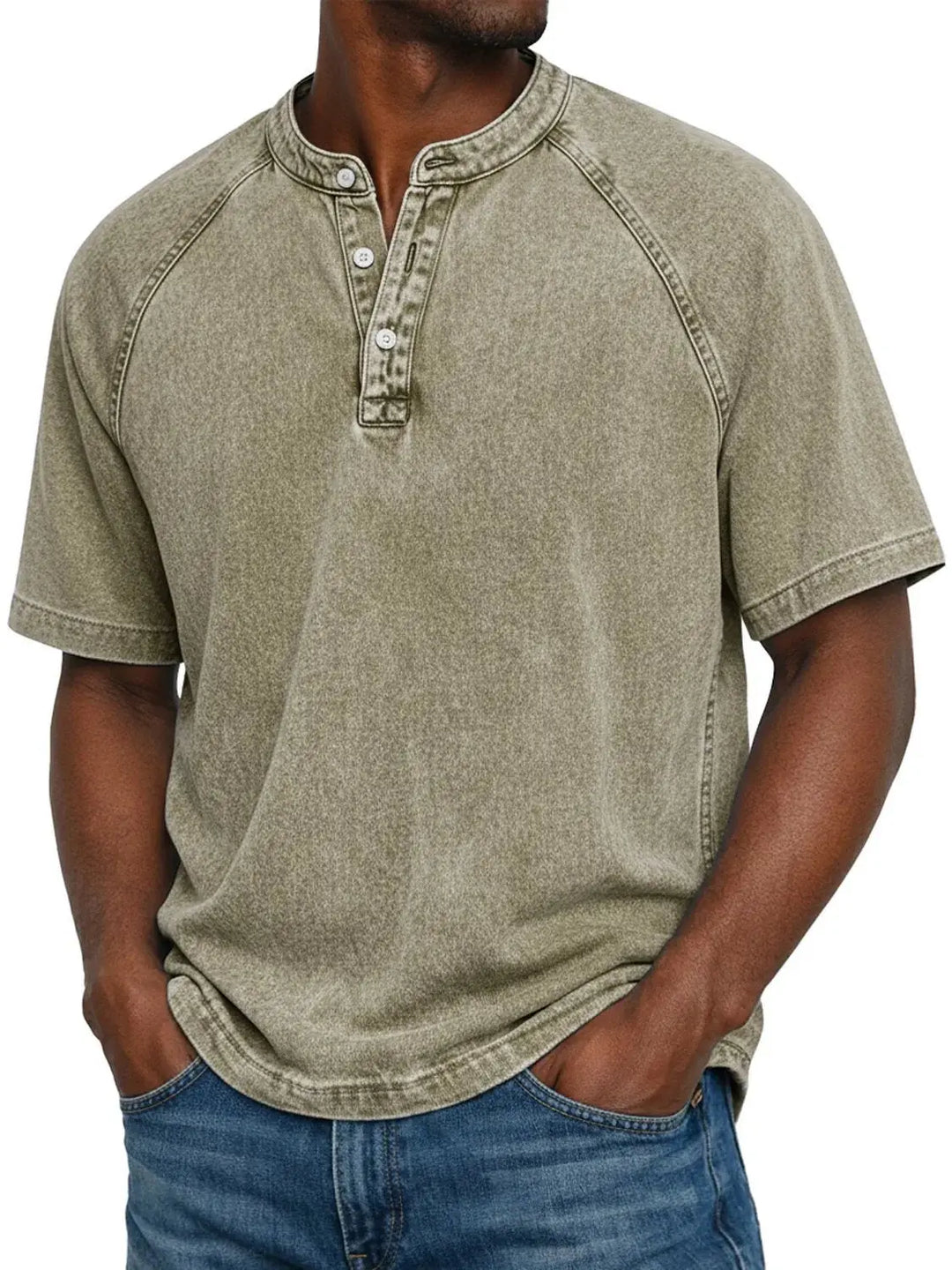 OHMIQUE | Chemise vintage boutonnée pour homme
