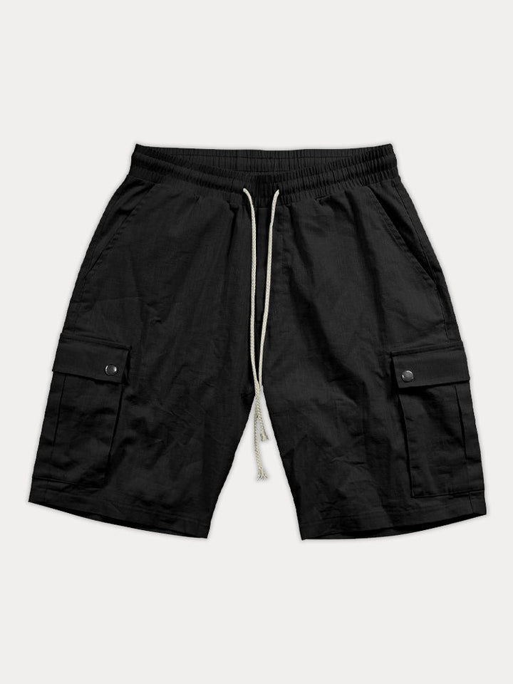 OHMIQUE | Short cargo en coton essentiel