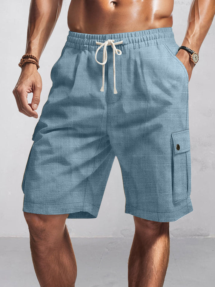 OHMIQUE | Short cargo en coton essentiel