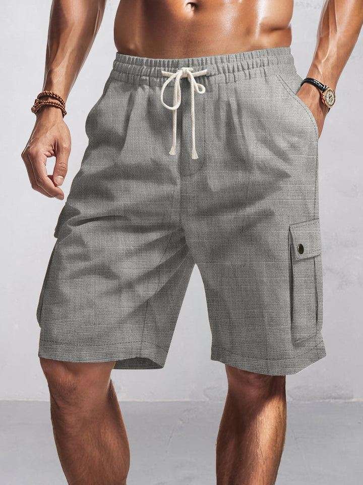 OHMIQUE | Short cargo en coton essentiel